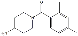 1-(2,4-dimethylbenzoyl)piperidin-4-amine Struktur