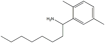 1-(2,5-dimethylphenyl)octan-1-amine Struktur