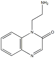 1-(2-aminoethyl)-1,2-dihydroquinoxalin-2-one Struktur