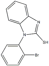 1-(2-bromophenyl)-1H-1,3-benzodiazole-2-thiol Struktur