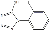 1-(2-iodophenyl)-1H-1,2,3,4-tetrazole-5-thiol Struktur