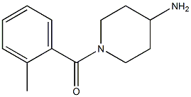 1-(2-methylbenzoyl)piperidin-4-amine Struktur