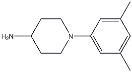 1-(3,5-dimethylphenyl)piperidin-4-amine Struktur