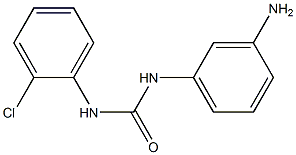 1-(3-aminophenyl)-3-(2-chlorophenyl)urea Struktur