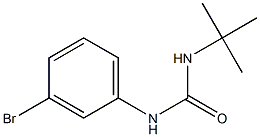 1-(3-bromophenyl)-3-tert-butylurea Struktur