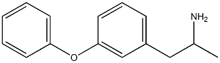 1-(3-phenoxyphenyl)propan-2-amine Struktur