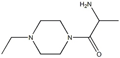 1-(4-ethylpiperazin-1-yl)-1-oxopropan-2-amine Struktur