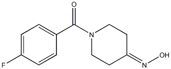 1-(4-fluorobenzoyl)piperidin-4-one oxime Struktur