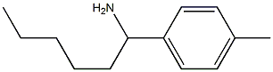 1-(4-methylphenyl)hexan-1-amine Struktur