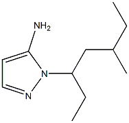 1-(5-methylheptan-3-yl)-1H-pyrazol-5-amine Struktur