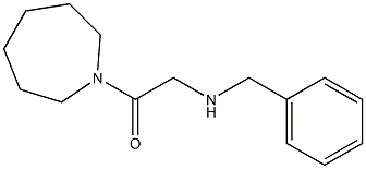 1-(azepan-1-yl)-2-(benzylamino)ethan-1-one Struktur