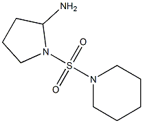 1-(piperidine-1-sulfonyl)pyrrolidin-2-amine Struktur