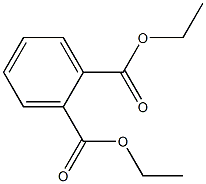 1,2-diethyl benzene-1,2-dicarboxylate Struktur