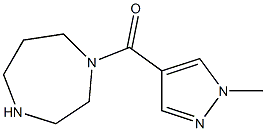 1-[(1-methyl-1H-pyrazol-4-yl)carbonyl]-1,4-diazepane Struktur