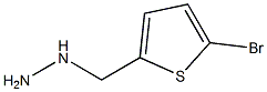 1-[(5-bromothiophen-2-yl)methyl]hydrazine Struktur