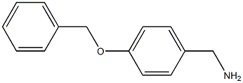 1-[4-(benzyloxy)phenyl]methanamine Struktur