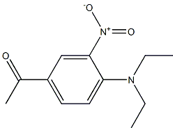 1-[4-(diethylamino)-3-nitrophenyl]ethan-1-one Struktur