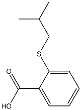 2-(isobutylthio)benzoic acid Struktur