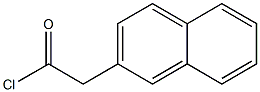 2-(naphthalen-2-yl)acetyl chloride Struktur