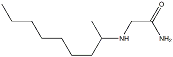 2-(nonan-2-ylamino)acetamide Struktur