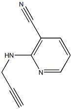 2-(prop-2-ynylamino)nicotinonitrile Struktur