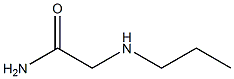 2-(propylamino)acetamide Struktur