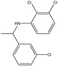 2,3-dichloro-N-[1-(3-chlorophenyl)ethyl]aniline Struktur