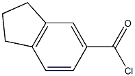 2,3-dihydro-1H-indene-5-carbonyl chloride Struktur