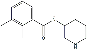 2,3-dimethyl-N-(piperidin-3-yl)benzamide Struktur