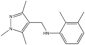 2,3-dimethyl-N-[(1,3,5-trimethyl-1H-pyrazol-4-yl)methyl]aniline Struktur