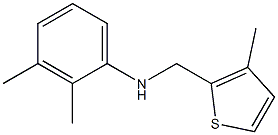 2,3-dimethyl-N-[(3-methylthiophen-2-yl)methyl]aniline Struktur