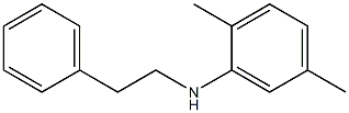 2,5-dimethyl-N-(2-phenylethyl)aniline Struktur