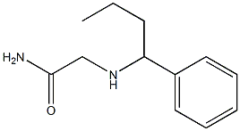 2-[(1-phenylbutyl)amino]acetamide Struktur