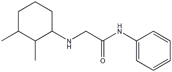 2-[(2,3-dimethylcyclohexyl)amino]-N-phenylacetamide Struktur