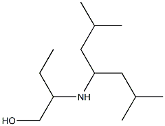 2-[(2,6-dimethylheptan-4-yl)amino]butan-1-ol Struktur