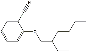 2-[(2-ethylhexyl)oxy]benzonitrile Struktur