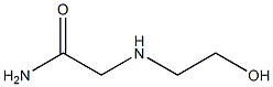 2-[(2-hydroxyethyl)amino]acetamide Struktur