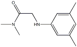 2-[(3,5-dimethylphenyl)amino]-N,N-dimethylacetamide Struktur