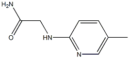 2-[(5-methylpyridin-2-yl)amino]acetamide Struktur