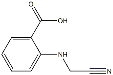 2-[(cyanomethyl)amino]benzoic acid Struktur