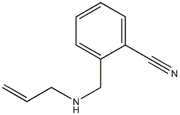 2-[(prop-2-en-1-ylamino)methyl]benzonitrile Struktur