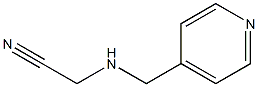 2-[(pyridin-4-ylmethyl)amino]acetonitrile Struktur