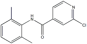 2-chloro-N-(2,6-dimethylphenyl)pyridine-4-carboxamide Struktur