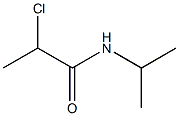 2-chloro-N-(propan-2-yl)propanamide Struktur