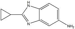 2-cyclopropyl-1H-1,3-benzodiazol-5-amine Struktur