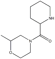 2-methyl-4-(piperidin-2-ylcarbonyl)morpholine Struktur