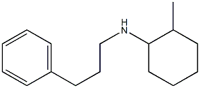 2-methyl-N-(3-phenylpropyl)cyclohexan-1-amine Struktur