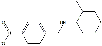 2-methyl-N-[(4-nitrophenyl)methyl]cyclohexan-1-amine Struktur