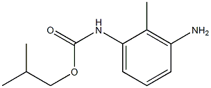 2-methylpropyl N-(3-amino-2-methylphenyl)carbamate Struktur