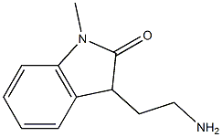 3-(2-aminoethyl)-1-methyl-1,3-dihydro-2H-indol-2-one Struktur